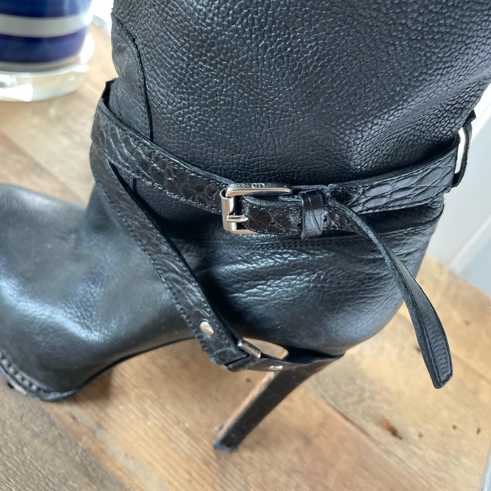Dior black boots